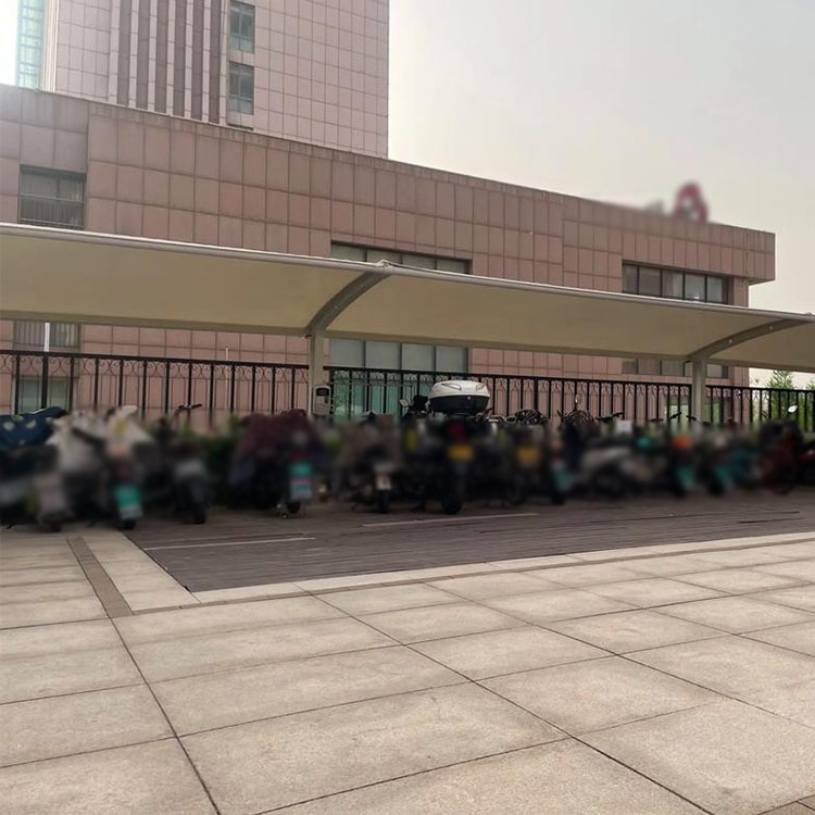 林甸县膜结构电动车棚